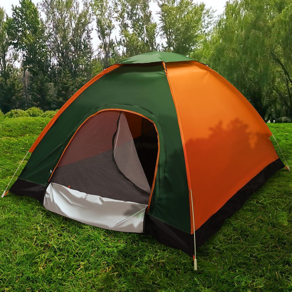 Auto Pop-Up 3/4 Man Tent, Camping Outdoor Family Tent